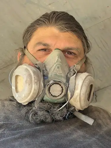 Dusty work, clear eyes.